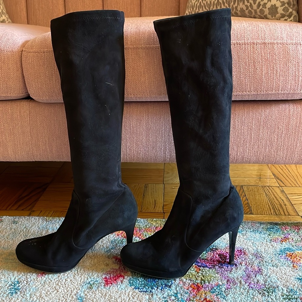 L.K. Bennett Suede Leather Boots